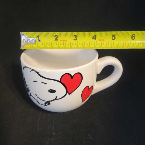 Snoopy Peanuts Happy Valentines Day Hearts Coffee Cup Oversize Mug 2015 - Picture 8 of 8
